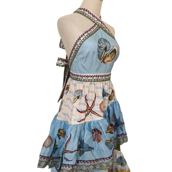 ALEMAIS Bath House midi dress US 2 - Picture 9 of 10